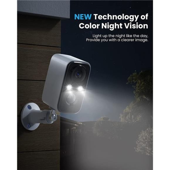 Security Cameras Wireless Outdoor with Solar Panel Cameras for Home Security - Picture 3 of 6